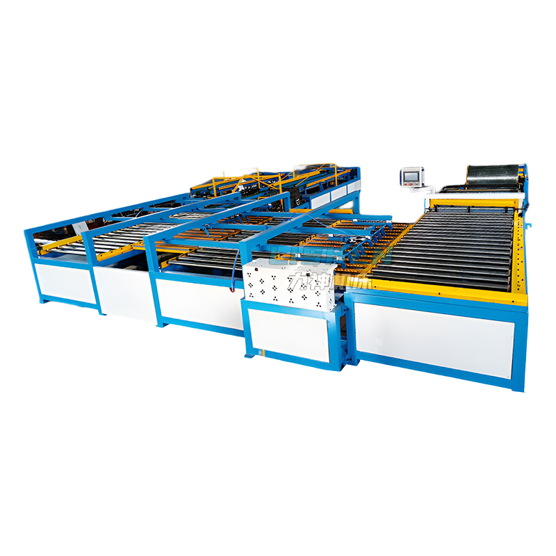 Z-shaped six-line air duct production line