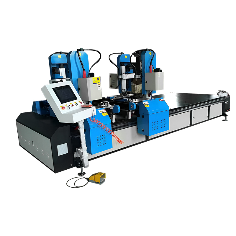 Four-gun flange welding machine