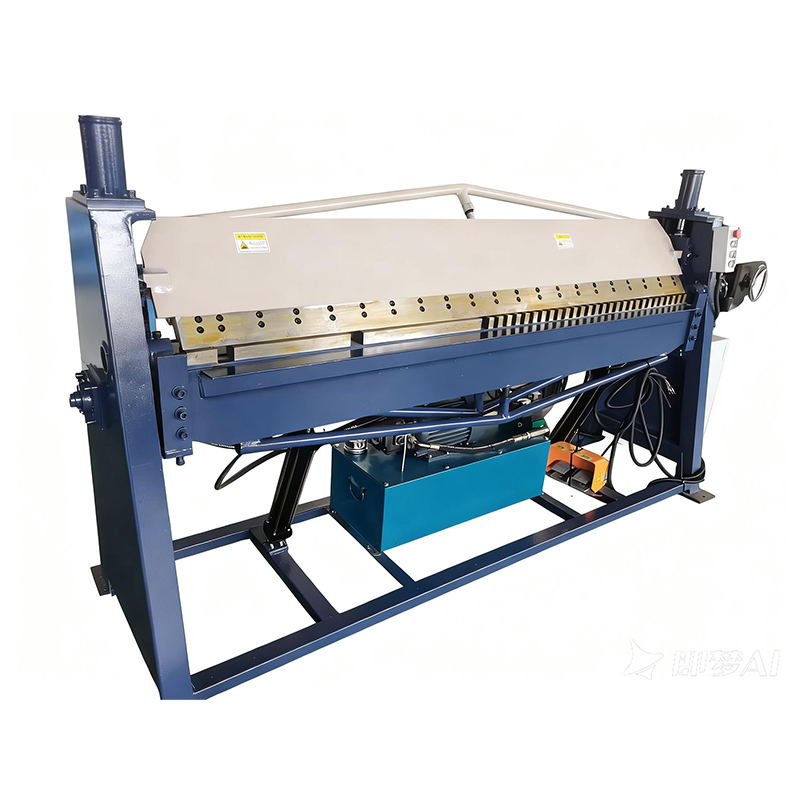 Hydraulic plate bending machine