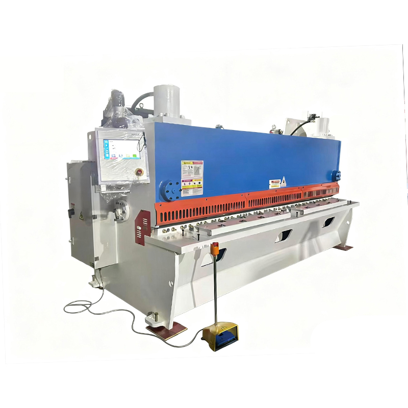 Hydraulic guillotine shearing machine