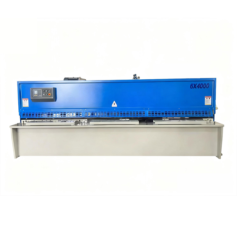 Hydraulic swing beam shearing machine