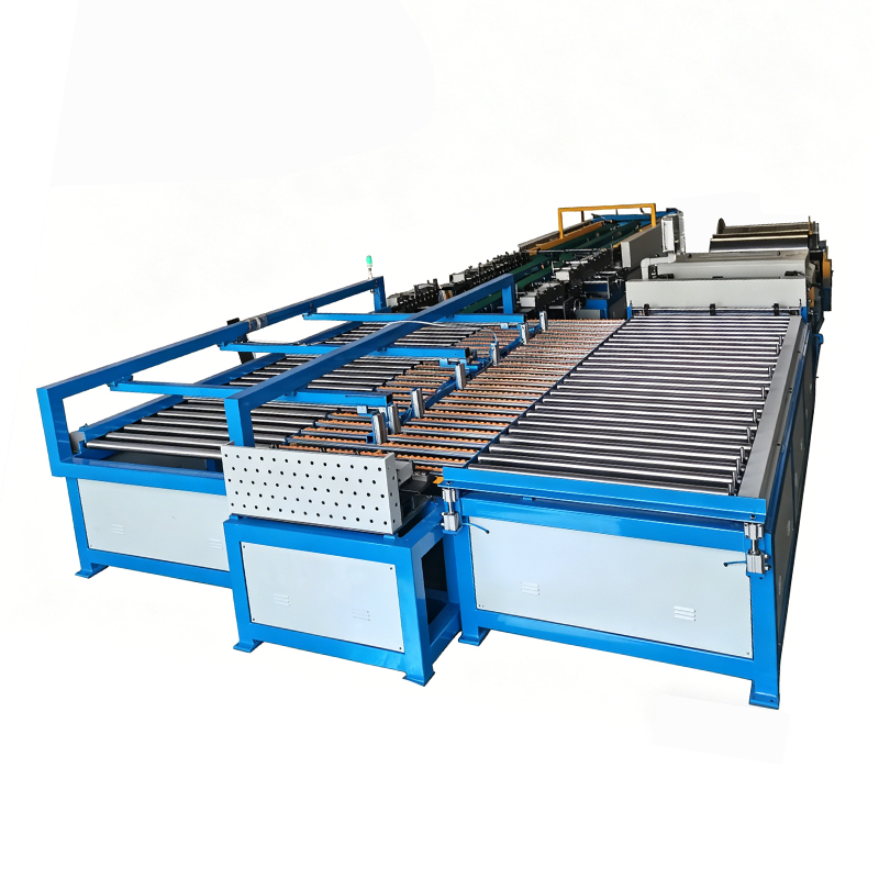 U-shaped six-line air duct production line