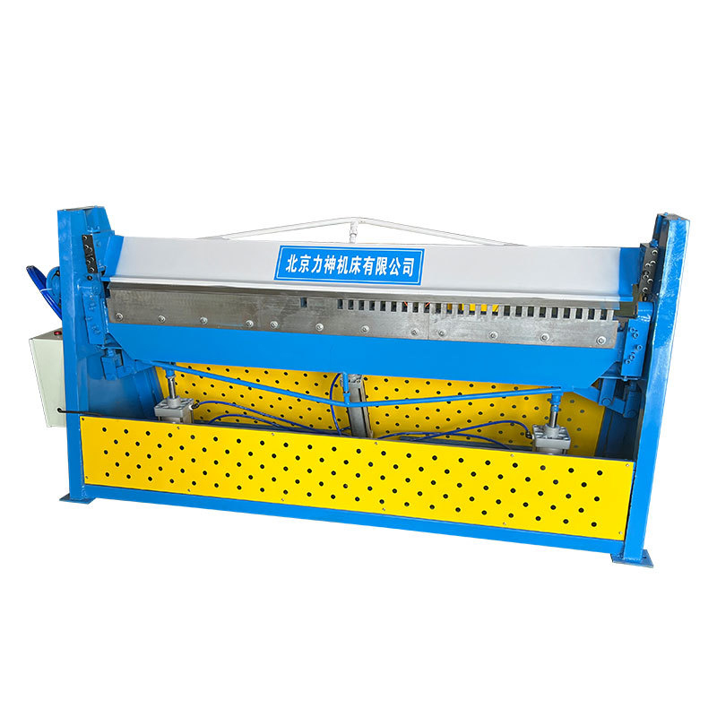 Pneumatic plate bending machine