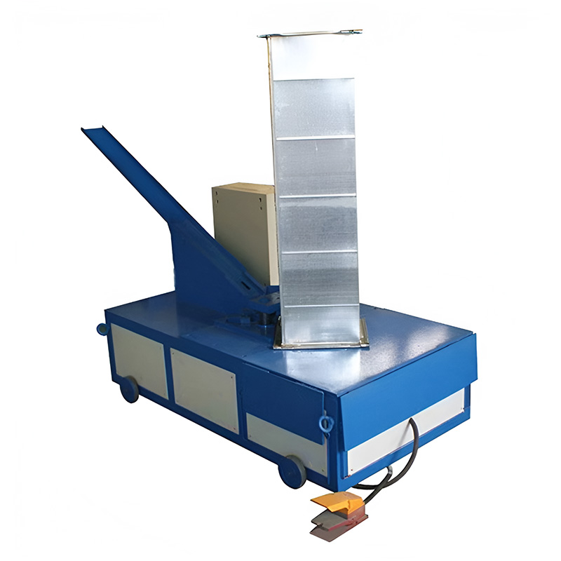 Pneumatic angle code installation machine